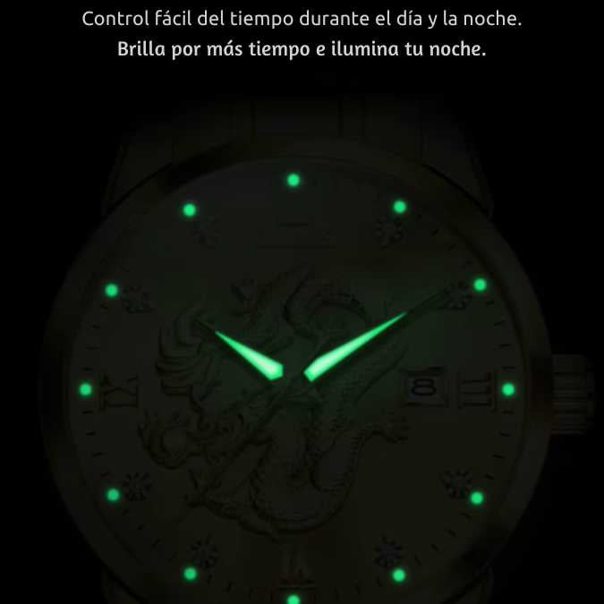 DRAGON IMPERIAL - El reloj que impone respeto sin decir una palabra